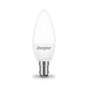 image of Energizer 5.9W B15 Candle LED - 40W Replacement - 470lm - 2700K - Non Dimmable