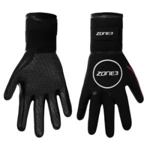 image of Zone3 Neoprene Heat-Tech Warmth Swim Gloves - Black