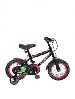Image of Concept Concept Striker Boys 9" Frame 16" Wheel Bike Black