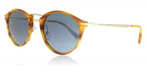 image of Persol PO3166S Sunglasses Striped Brown 960/56 49mm