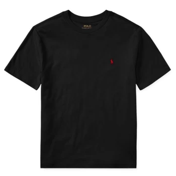 Image of Polo Ralph Lauren Junior Boys Short Sleeve Logo T Shirt - Black