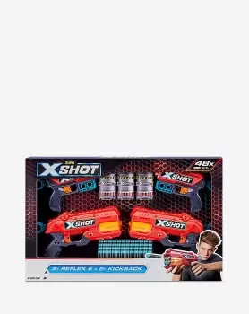 Image of X-SHOT Kickback Combo Blaster Pack