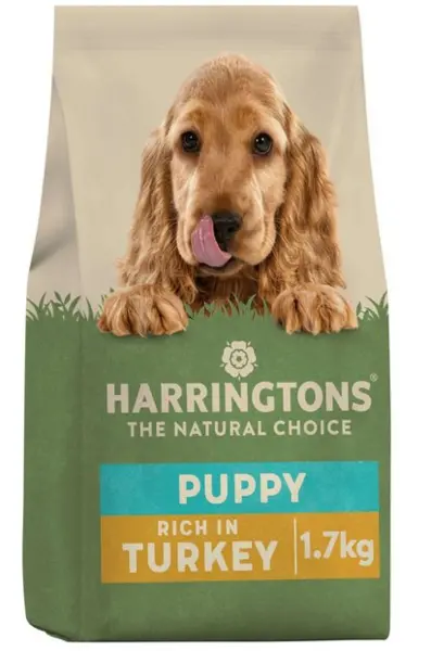 image of Harringtons Complete Puppy Turkey and Rice Dog Food 1.7kg