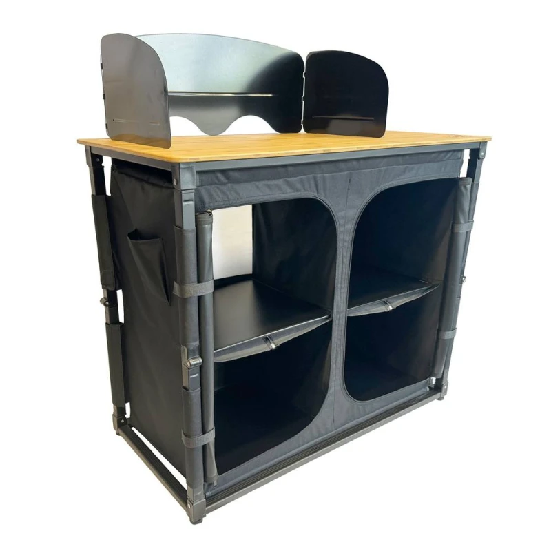 Image of Olpro Deluxe Camp Kitchen With Double Cupboard Multicolor Unisex