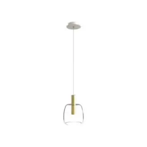 Image of Gazi Dome Ceiling Pendant Light 5W 3000K Clear Glass