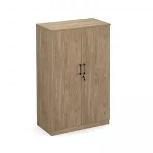 Image of Anson executive high cupboard unit - barcelona walnut ANS-CBH-BW