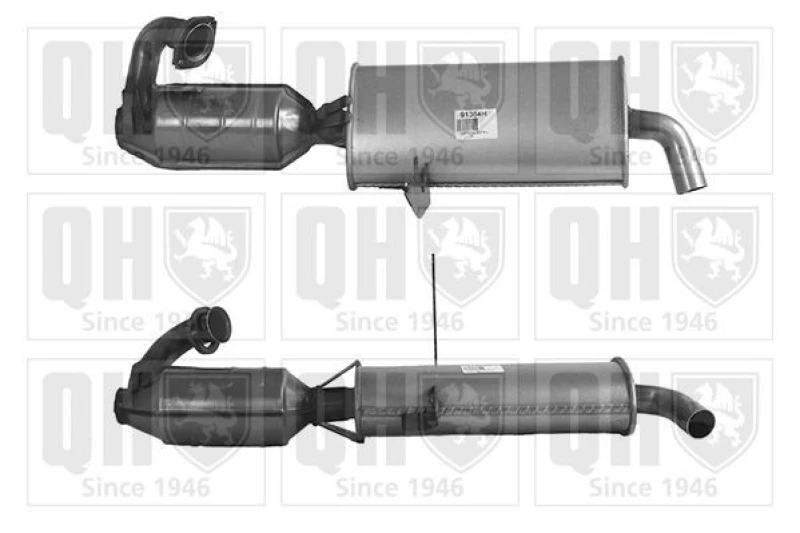Image of QUINTON HAZELL Catalytic converter QUINTON HAZELL QCAT91364H