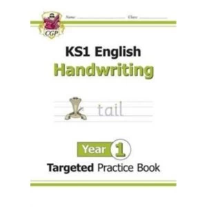 Image of New KS1 English Targeted Practice Book: Handwriting - Year 1 by CGP Books (Paperback, 2016)