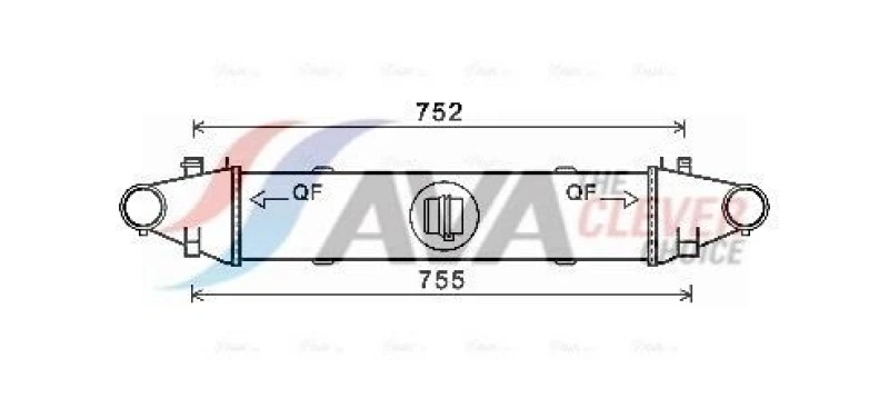 Image of Intercooler AVA COOLING SYSTEMS MSA4556
