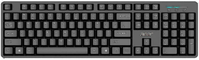 Image of Acer USB Wired keyboard Home/Office QWERTY US International Black