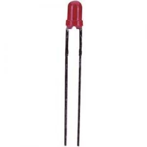 Image of LED wired Green Circular 3mm 17 mcd 55
