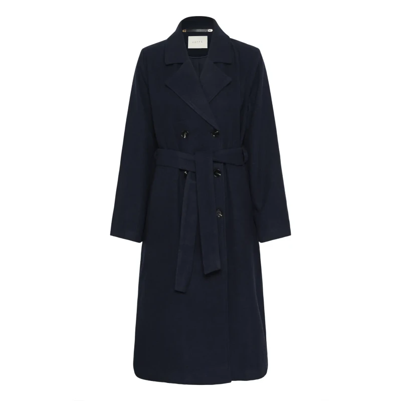 Image of Kaffe Womens coat KAFFE Fanny Bleu Female 42
