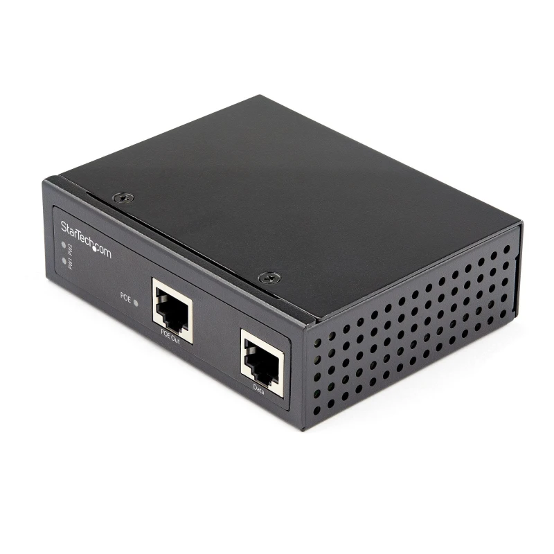 Image of StarTech.com Industrial Gigabit PoE Injector 90W 802.3bt PoE++ UPoE