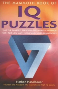 Image of The Mammoth Book of Iq Puzzles by Ken Russell Book
