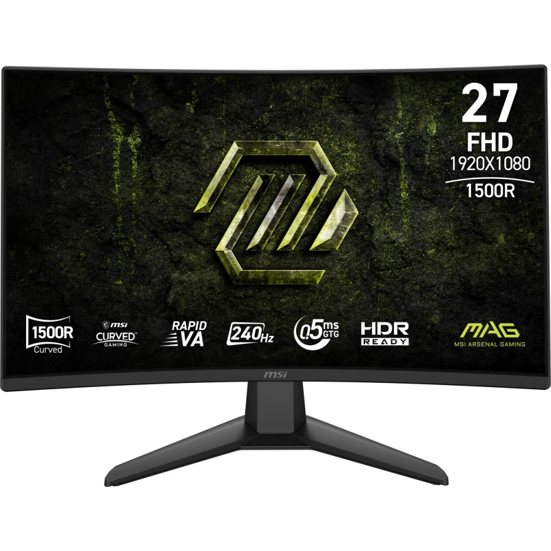 Image of MSI MAG 274CF X24 computer monitor 68.6cm (27") 1920 x 1080 pixe