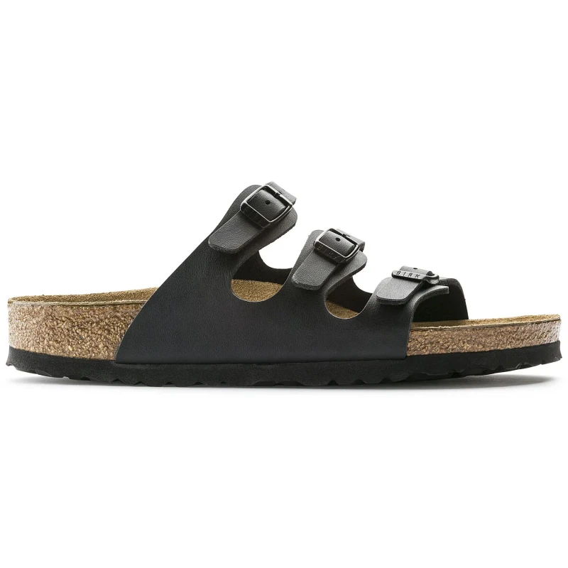 Image of Birkenstock Womens sandals Birkenstock Florida Noir Female 39 Etroit
