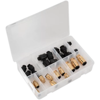 image of Sealey 30 Piece Speedfit Thread Adaptor Assortment