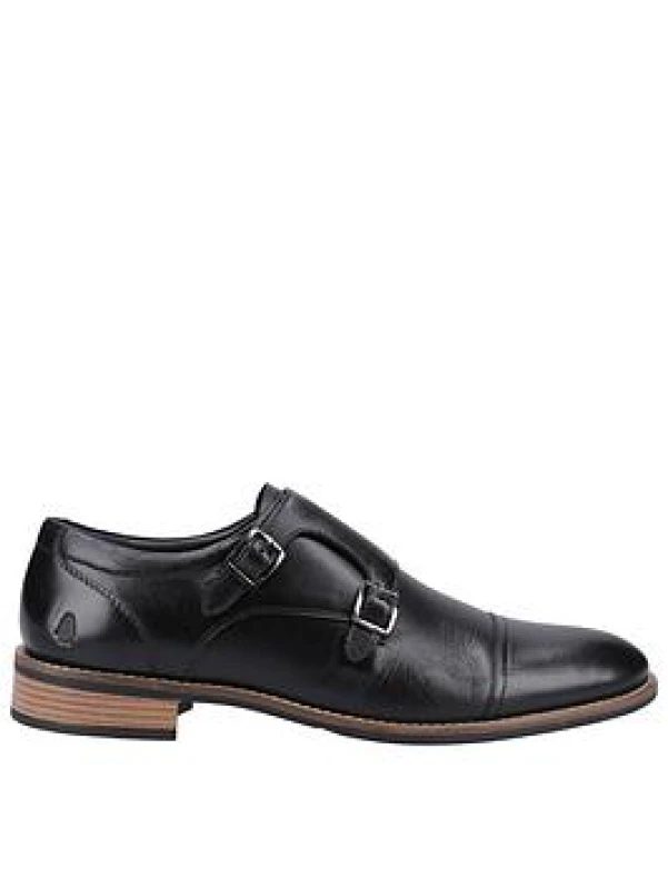 Image of Hush Puppies Hush Puppies Men 'David' Formal Slip On Shoes in Black Size: 6 Black 6 Male 5063294066430