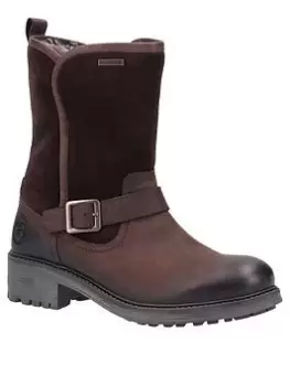 image of Cotswold Randwick Calf Boots - Brown, Size 5, Women