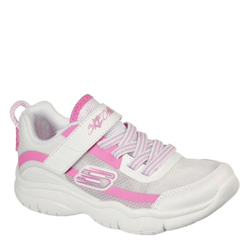 Image of Skechers Flexblast White/Pink unisex C10 (27.5)