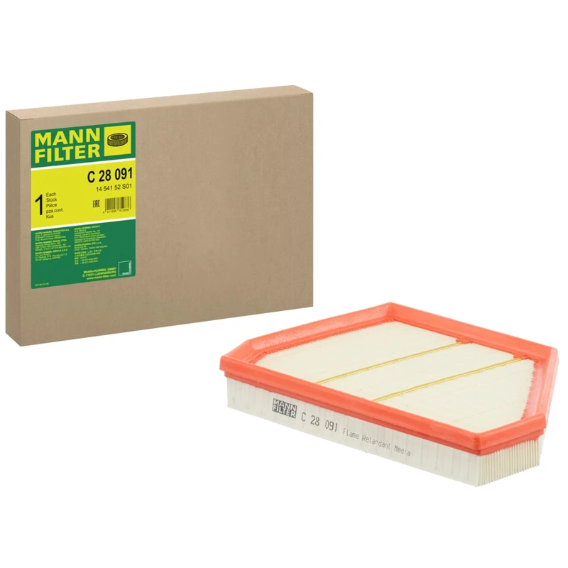 Image of MANN-FILTER C 28 091 Air filter Filter Insert Air Filter (8)