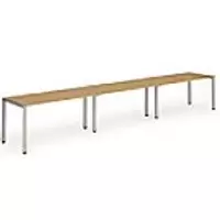 Image of dynamic Computer Desk Evolve Plus BR316OAKS Oak 4800 mm x 800 mm x 730 mm