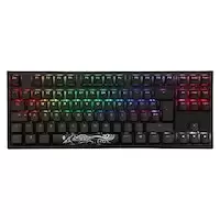 Image of Ducky One2 TKL RGB USB Mechanical Gaming Keyboard Blue Cherry MX Switch UK Layout