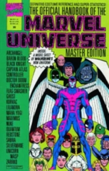 Image of The Official Handbook of the Marvel Universe Master Edition by Mark Gruenwald Paperback