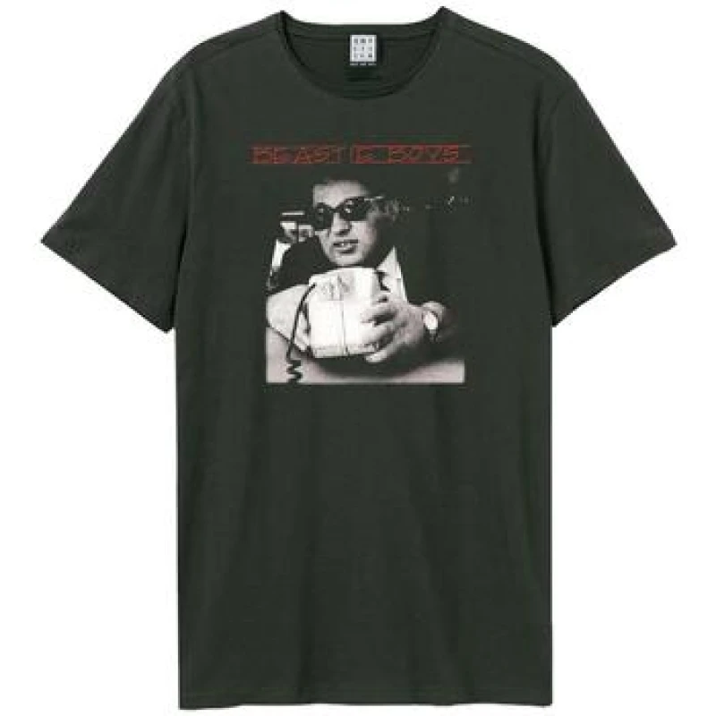 Image of Amplified Amplified Men Ordering Beastie T-Shirt in Charcoal Size: X-Small Charcoal XS Male 5063852062959