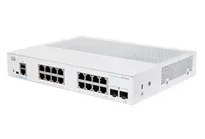 image of Cisco CBS250-16T-2G-EU network switch Managed L2/L3 Gigabit...