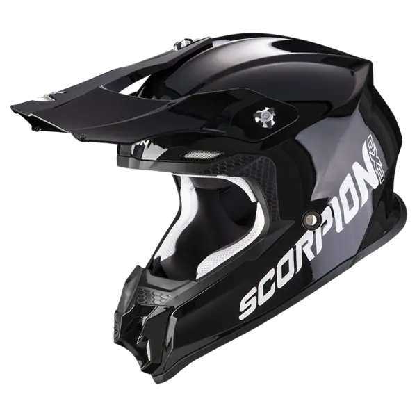 Scorpion VX-16 Evo Air Solid Black Offroad Helmet 2XL