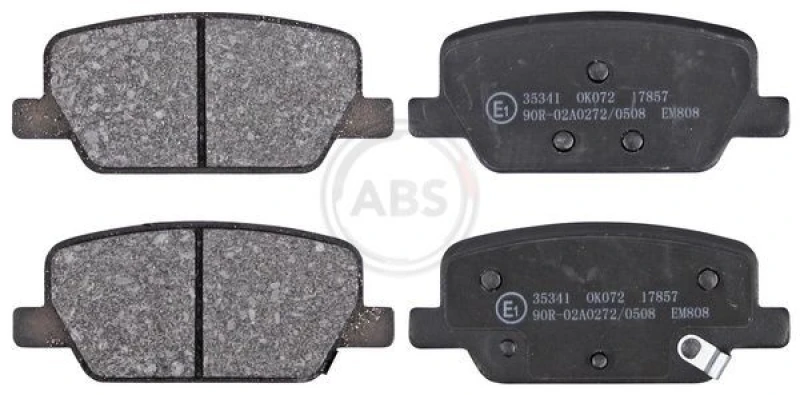 Image of A.B.S. Brake pad set A.B.S. 35341