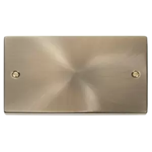 Image of Click Scolmore Deco 2 Gang Blank Plate - VPAB061