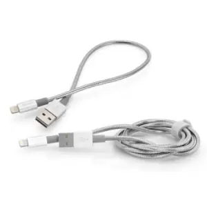 Image of Verbatim 48873 lightning cable 1m Stainless steel