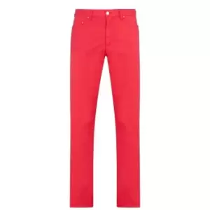 image of Paul And Shark 5 Pocket Trousers - Red