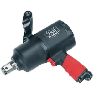 image of Sealey SA6005 Composite Body Twin Hammer Air Impact Wrench 1" Drive