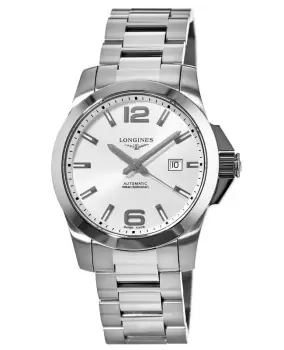 image of Longines Conquest Automatic Silver Dial Mens Watch L3.778.4.76.6 L3.778.4.76.6