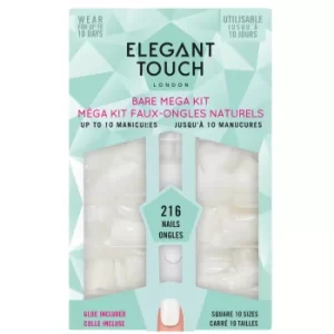 image of Elegant Touch Bare Bumper Kit Square 216 Pieces