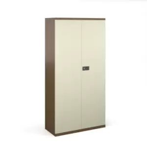 Image of Dams MTO Steel Contract Cupboard with 3 Shelves 1806mm High - Blue