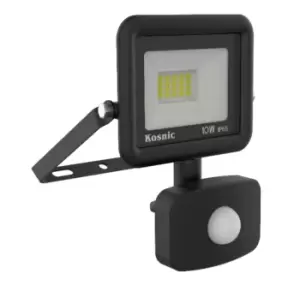 image of Kosnic Rhine II, LED Flood Light 30W with PIR sensor 6500K Black - RHI30-W65/S