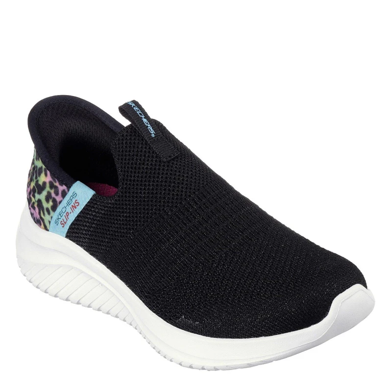 Image of Skechers Slip-Ins: Ultra Flex 3.0 - Colory Wild - Black C11