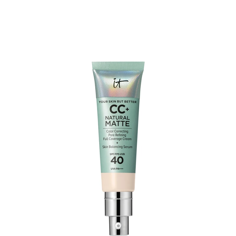 Image of IT Cosmetics Your Skin But Better CC+ Natural Matte 32 ml (Various Shades) - Fair Ivory