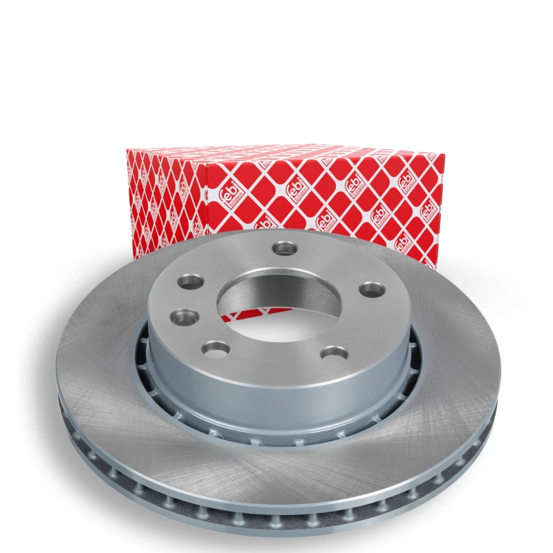 Image of FEBI BILSTEIN 04844 Brake disc Front Axle, internally vented, Coated Brake Disc (82)