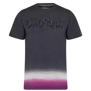 Image of Replay Replay Deep Purple T-Shirt Mens - Black