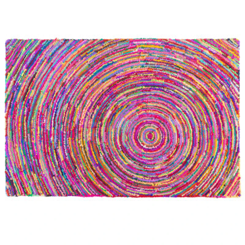 Image of Beliani Rug Malatya Multicolour 140 X 200 Cm