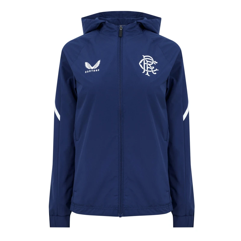 Image of Castore Lghtwght Jkt Rain Jackets 8 (XS) Blue 31943019310