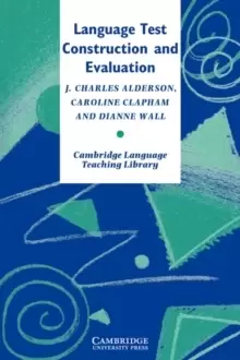 Image of Language Test Construction and Evaluation