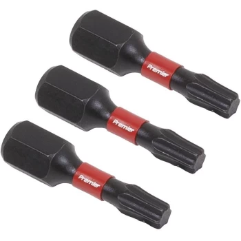 Image of Sealey - AK8217 TRX-Star* T20 Impact Power Tool Bits 25mm - 3pc