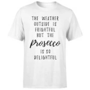 Image of Prosecco Is So Delightful T-Shirt - White - 3XL