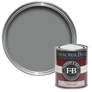 Image of Farrow & Ball Modern Eggshell Paint Plummett - 750ml
